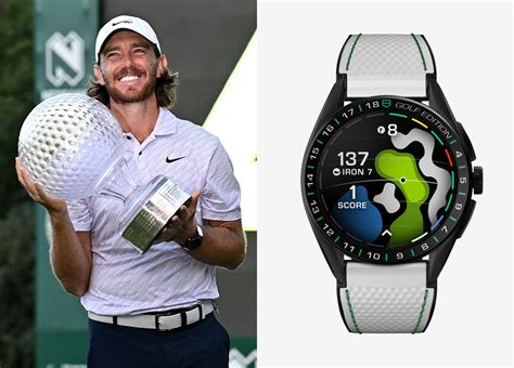 golfers wearing watches.